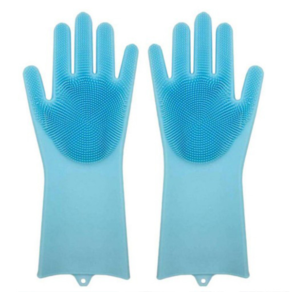 دستکش نظافت مدل سیلیکونی پرزدار کد LP55 دستکش نظافت مدل سیلیکونی پرزدار کد LP55
