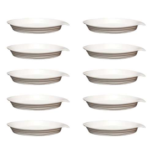 تابه سرامیکی طرح مرغ خوری مجموعه 10 عددی 