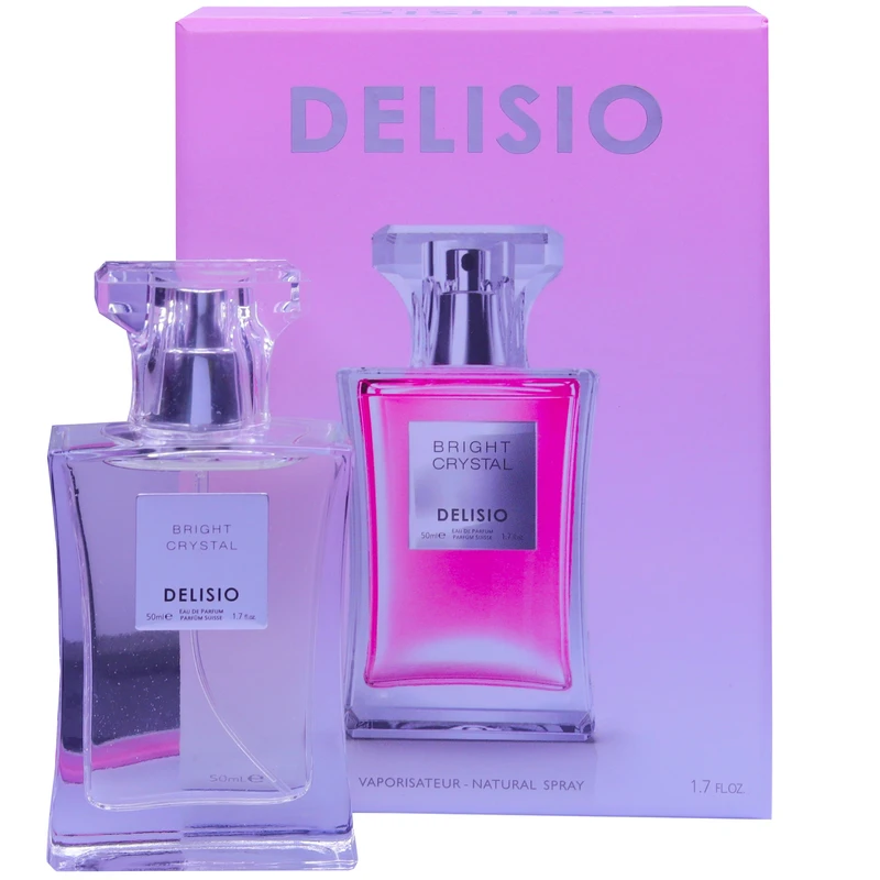 ادو پرفیوم زنانه دلیسیو مدل ورساچه بریت کریستال حجم 50 میلی لیتر