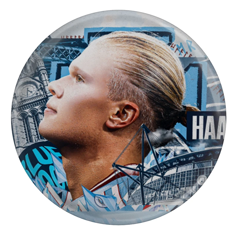 مگنت مدل S13625 طرح ارلینگ هالند بازیکن فوتبال منچستر سیتی