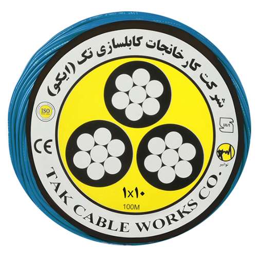 سیم برق افشان 1 در 10 کابل تک مدل NYAFB110