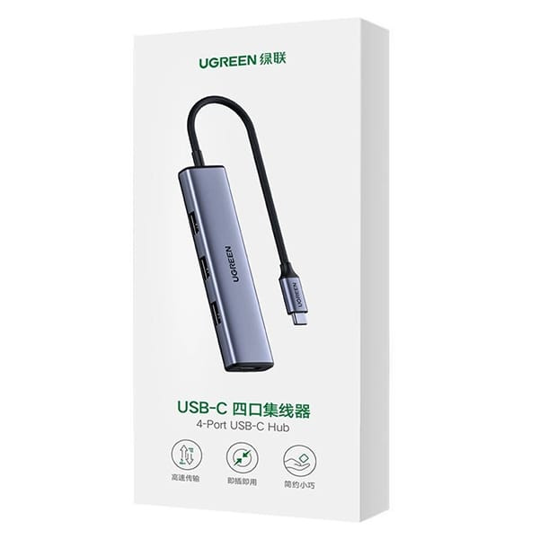 هاب 4 پورت USB یوگرین مدل CM473 کد 15395
