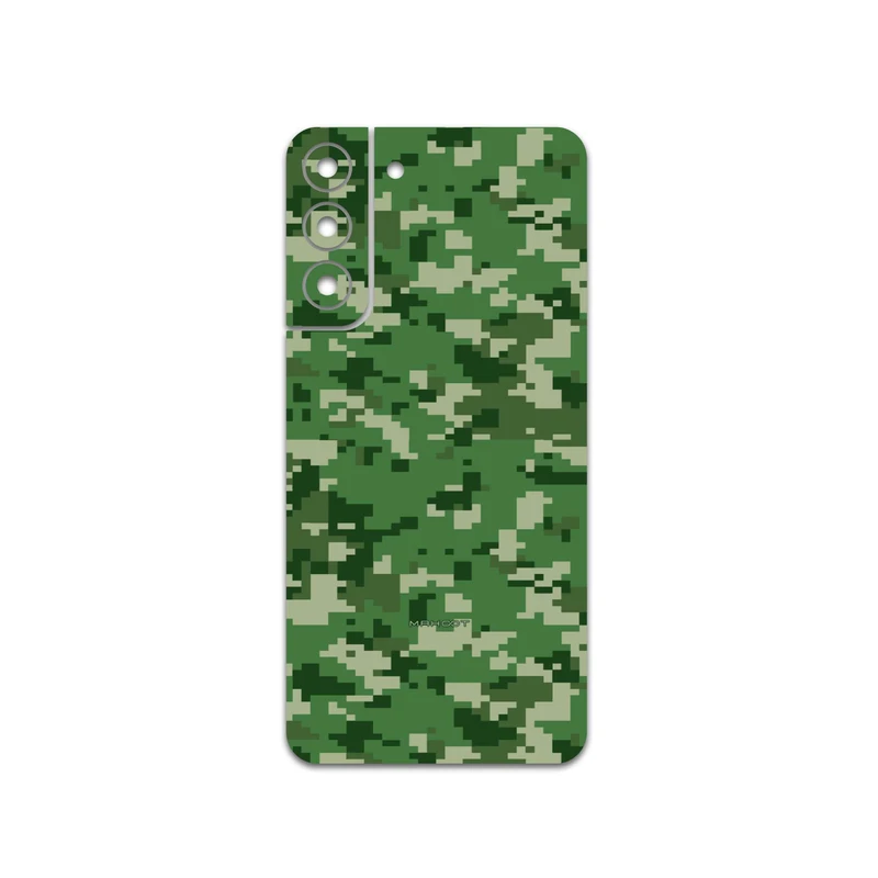 برچسب پوششی ماهوت مدل Army-Green-Pixel مناسب برای گوشی موبایل سامسونگ Galaxy S22 Plus 5G