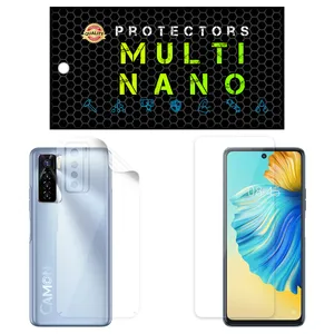 Multi Nano X-SFT Screen Protector For Tecno Camon 17 Pro with back skin