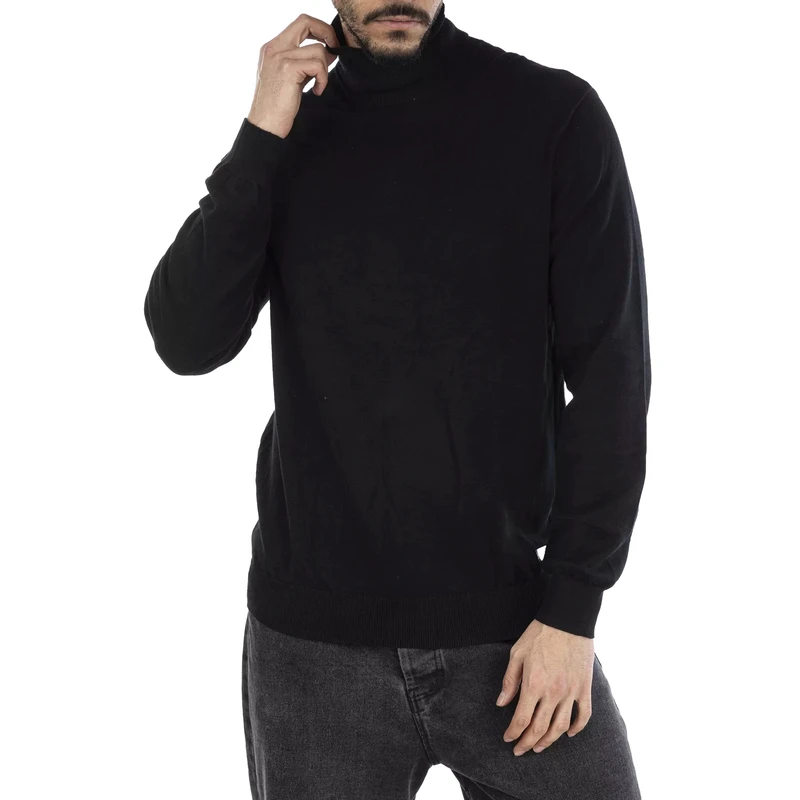 پلیور یقه اسکی مردانه جوتی جینز مدل بیسیک کد 1221171