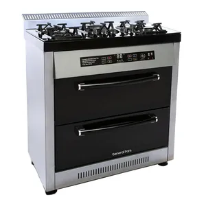 اجاق گاز کابینتی پنج شعله جنرال پارس مدل Gaggenau-Design