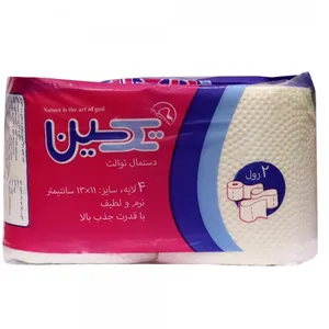 دستمال توالت تکسین مدل 0202 بسته 2 عددی