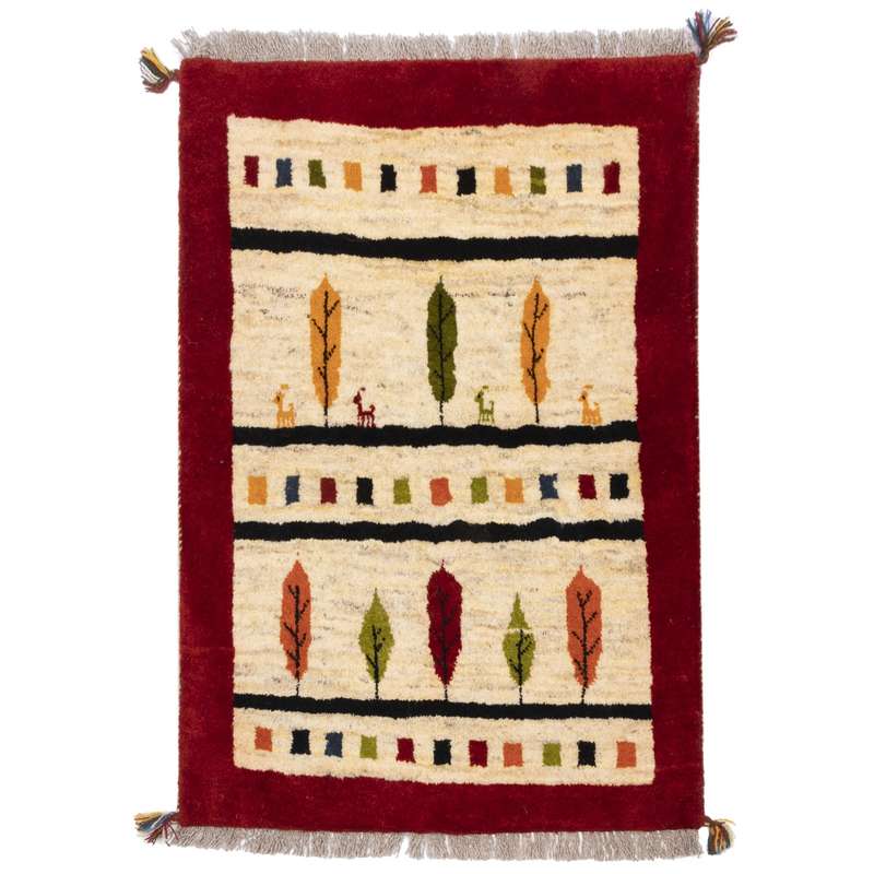 گبه دستباف یک متری سی پرشیا کد 122443 گبه دستباف یک متری سی پرشیا کد 122443