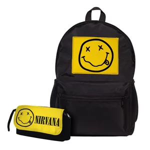 کوله پشتی طرح نیروانا Nirvana کد 7132 به همراه جامدادی