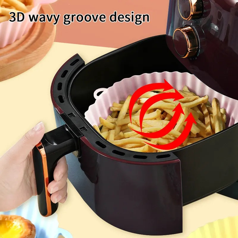 ظرف پخت به گز مدل سیلیکونی طرح هواپز ایر فرایر مربع