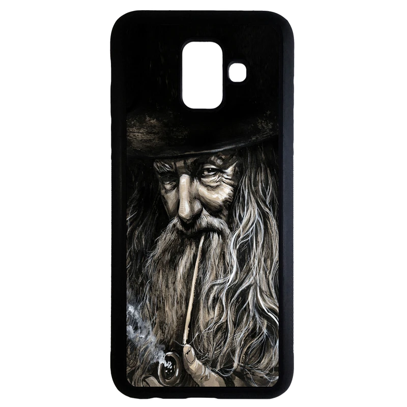 کاور طرح پیرمرد کد 9549 مناسب برای گوشی موبایل سامسونگ galaxy j6 2018