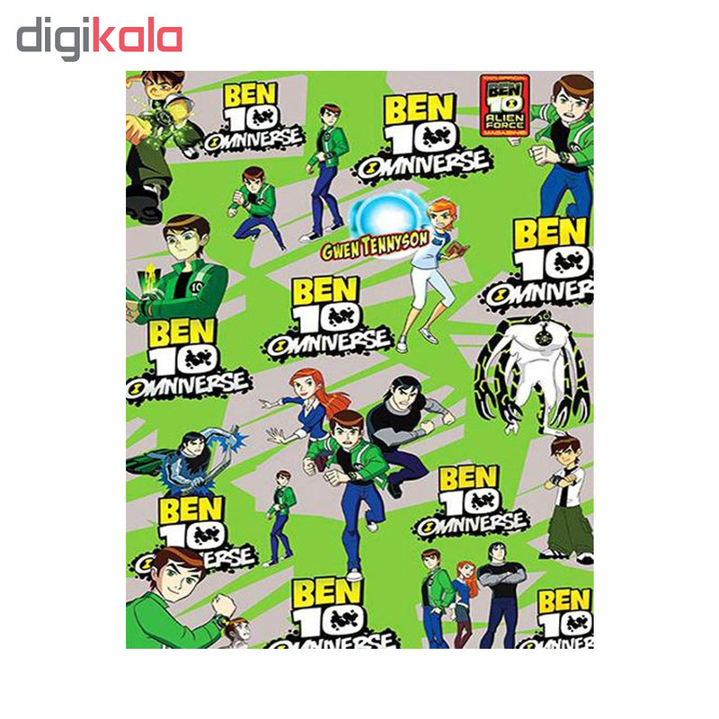 کاغذ کادو طرح بن تن کد 26 بسته ی 5 عددی