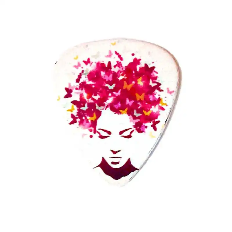 پیک گیتار طرح پروانه 0.71mm مجموعه 6 عددی