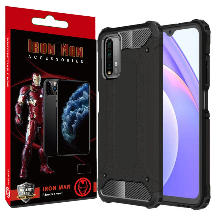 کاور آیرون من مدل KingMan مناسب برای گوشی موبایل شیائومی Poco M3 / Redmi 9T
