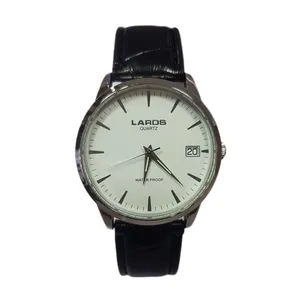 ساعت مچی عقربه‌ای مردانه لاروس مدل کلاسیک چرمی کد47