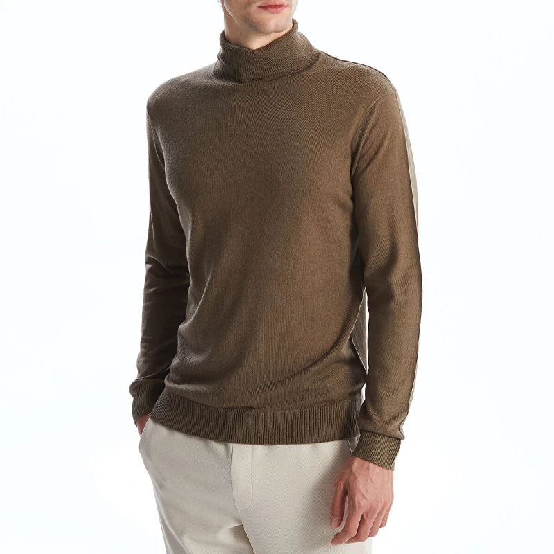 پلیور یقه اسکی مردانه ال سی وایکیکی مدل W40188Z8