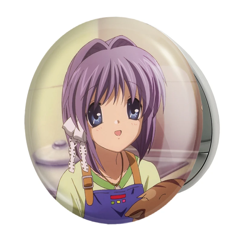 آینه جیبی خندالو طرح کیو ریو انیمه کلند Clenned مدل تاشو کد 22400 