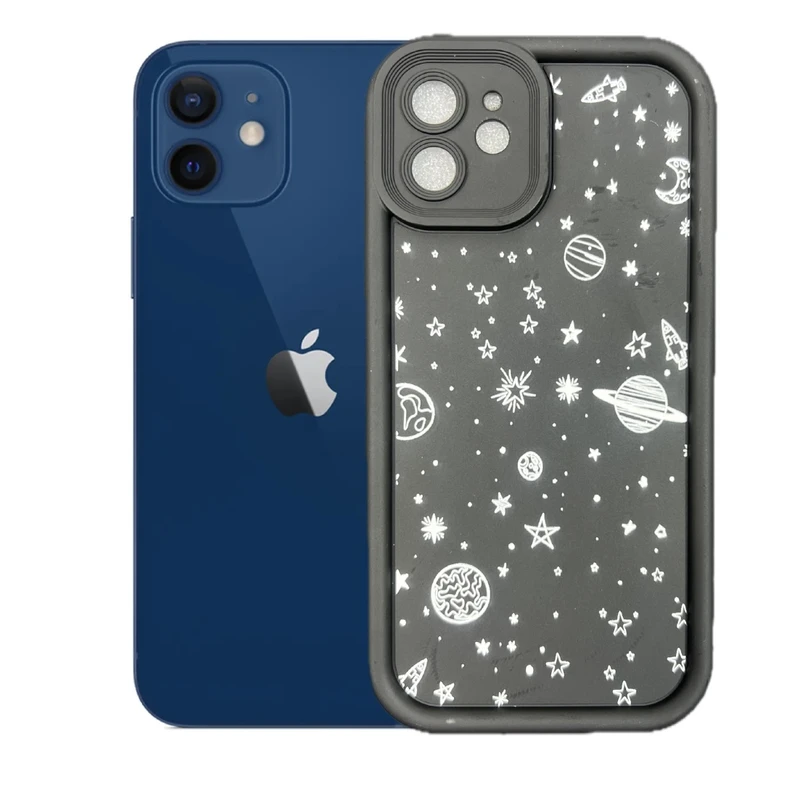 کاور طرح کهکشان مناسب برای گوشی موبایل اپل iPhone 12