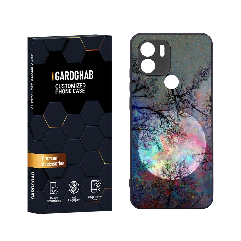 کاور گارد قاب مدل دور ژله ای منظره و طبیعت مناسب برای گوشی موبایل شیائومی Redmi A1 Plus / A2 Plus / Poco C50 / Poco C51