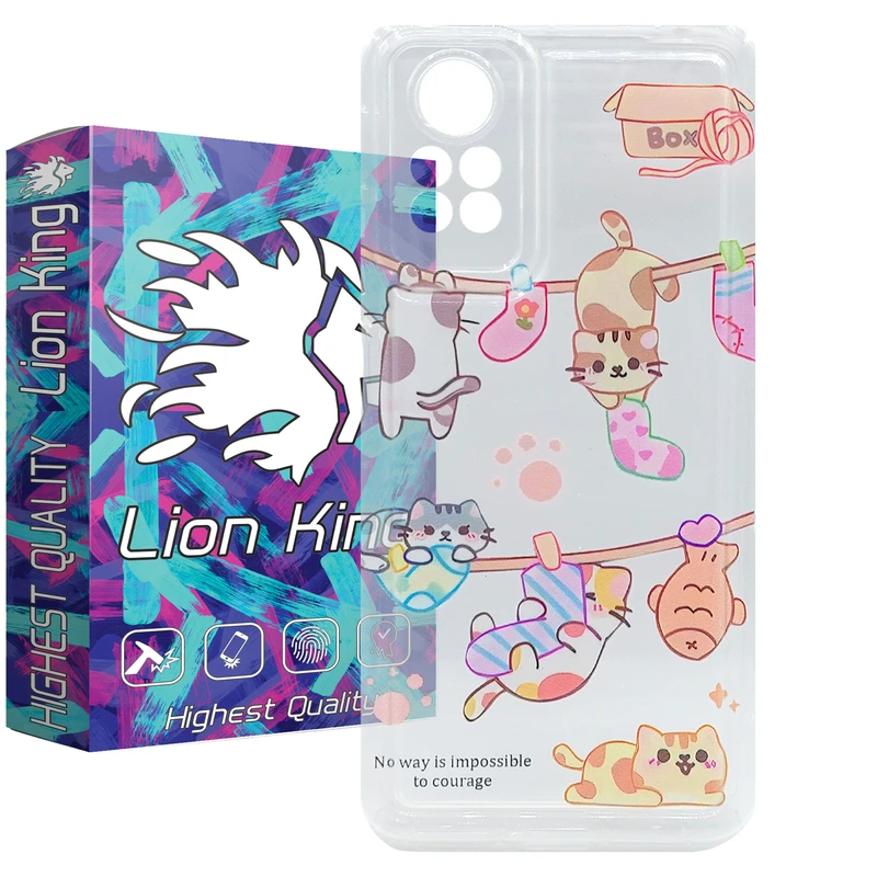 کاور لاین کینگ مدل پیشیلار مناسب برای گوشی موبایل شیائومی Redmi Note 12 Pro 4G