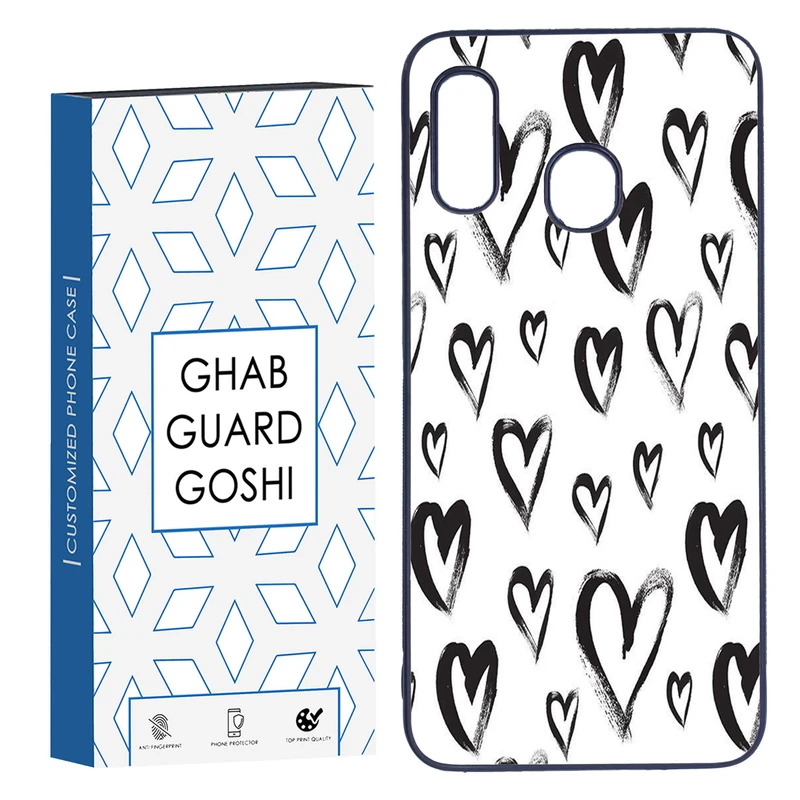 کاور قاب گارد گوشی طرح قلب کد TPU-278 مناسب برای گوشی موبایل سامسونگ Galaxy A30 / A20