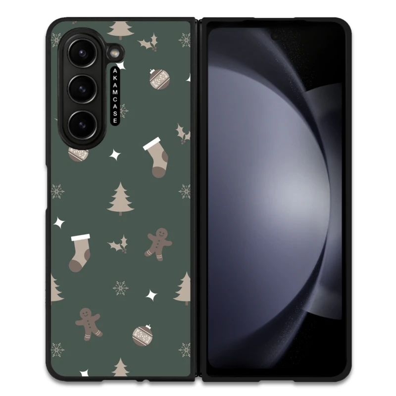 کاور آکام مدل AMC-WSGZFOLD5-CHRISTMAS-9 مناسب برای گوشی موبایل سامسونگ Galaxy Z Fold 5