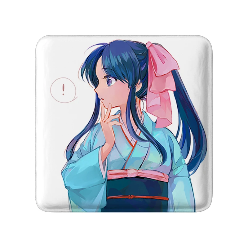 مگنت خندالو طرح کائورو انیمه رورونی کنشین مدل مربعی کد 34886