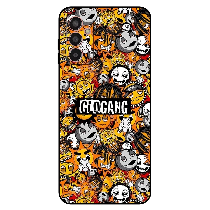 کاور مگافون طرح شکلک مدل 8243 مناسب برای گوشی موبایل سامسونگ Galaxy F13