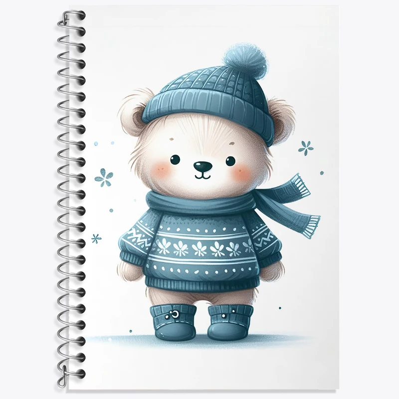 دفتر لغت 50 برگ خندالو طرح خرس کیوت کد N5088