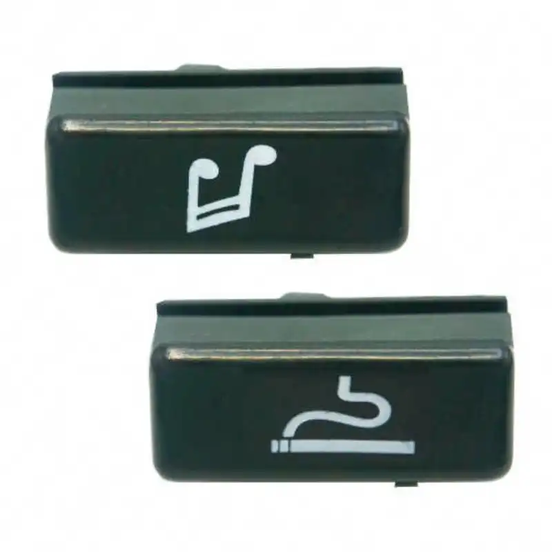 کلید پنل ضبط و جا سیگاری خودرو چیکال مدل P-103&104 مناسب برای پژو ROA بسته 2 عددی