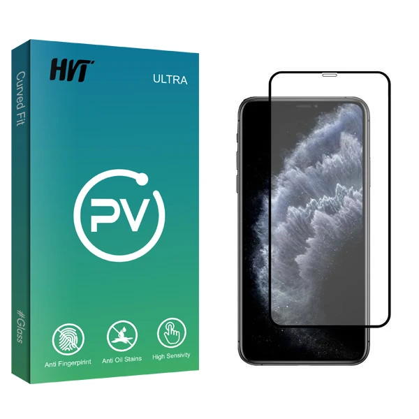 محافظ صفحه نمایش سرامیکی اچ وی تی مدل PV2 مناسب برای گوشی موبایل اپل iPhone 11