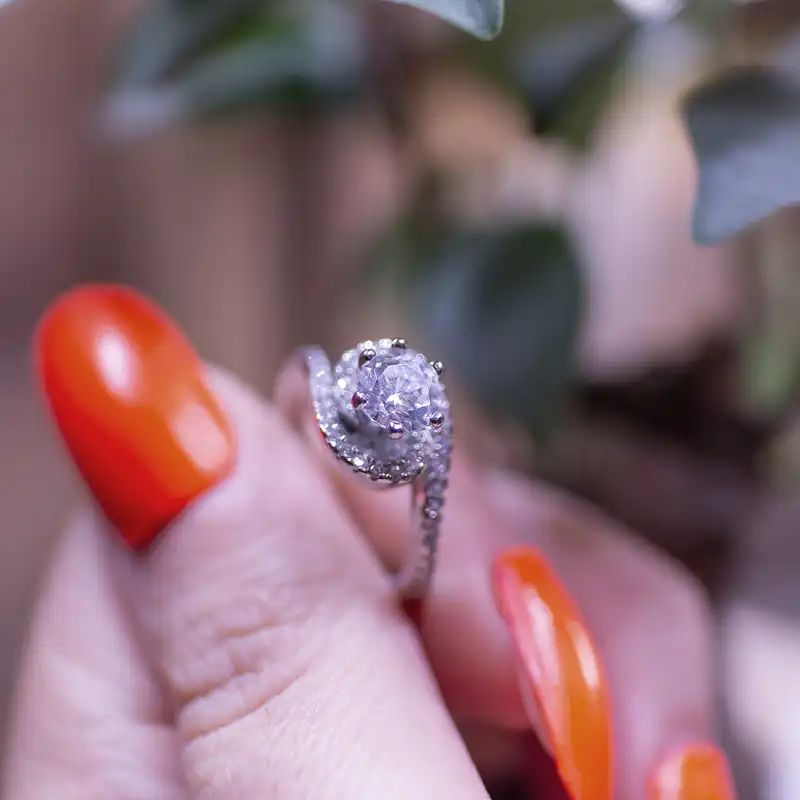 انگشتر نقره زنانه مدل AMT-R129