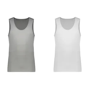 زیرپوش بدون آستین مردانه زی سا مدل 15316170199بسته 2 عددی