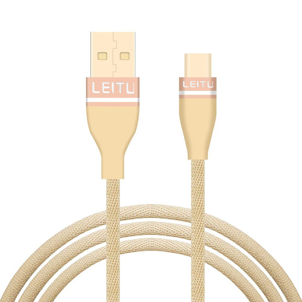 کابل تبدیل USB به USB-C  لیتو مدل LD-10 طول 1 متر