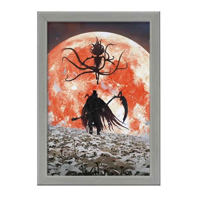 تابلو خندالو طرح بازی بلاد بورن Blood Borne کد 30066