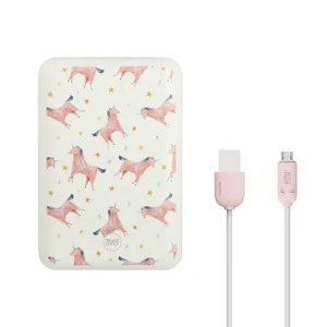 شارژر همراه مائوکسین مدل T-25 - Unicron ظرفیت 10000 میلی آمپر ساعت به همراه کابل تبدیل microUSB 