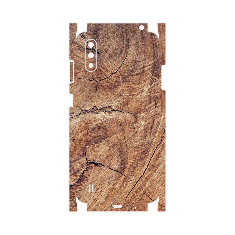 برچسب پوششی ماهوت مدل Wood Texture 5-FullSkin مناسب برای گوشی موبایل سامسونگ Galaxy A01
