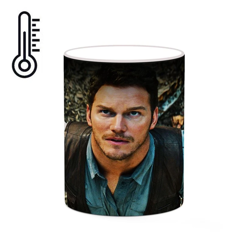 ماگ حرارتی کاکتی طرح Chris Pratt مدل mgh25607
