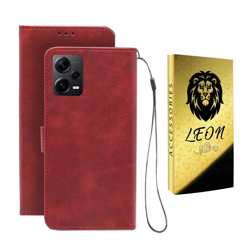 کیف کلاسوری لئون مدل Band Yo مناسب برای گوشی موبایل شیائومی Redmi Note 12 5G
