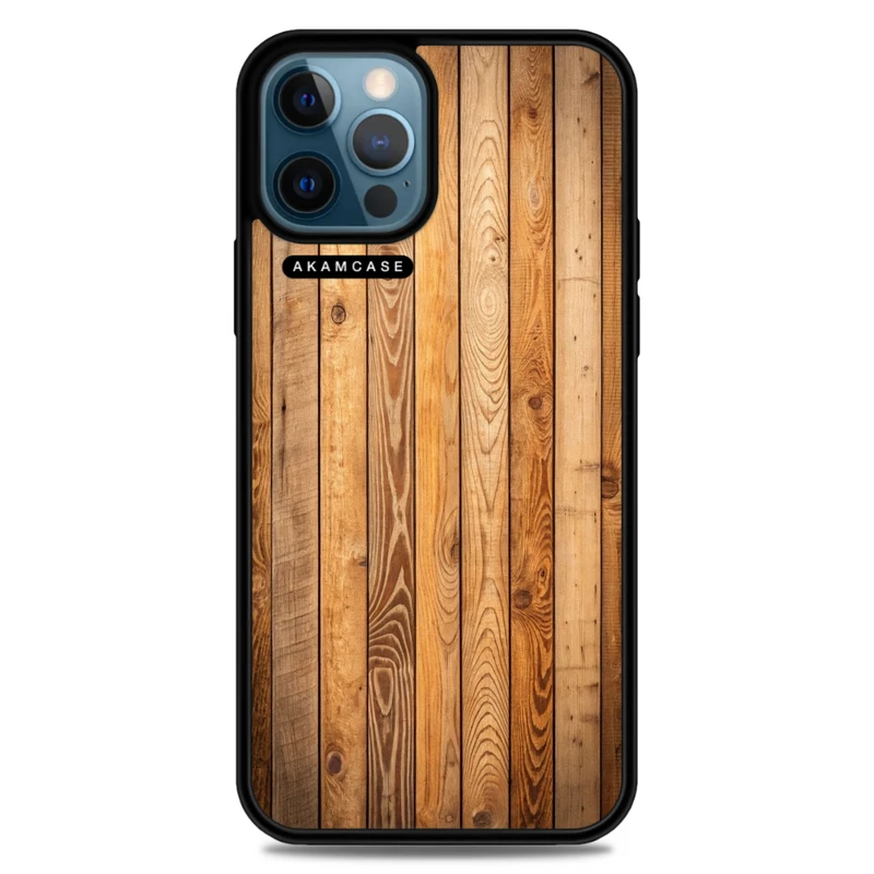 کاور آکام مدل AMC-WA12PROMAX-WOOD-21 مناسب برای گوشی موبایل اپل iPhone 12 Pro Max