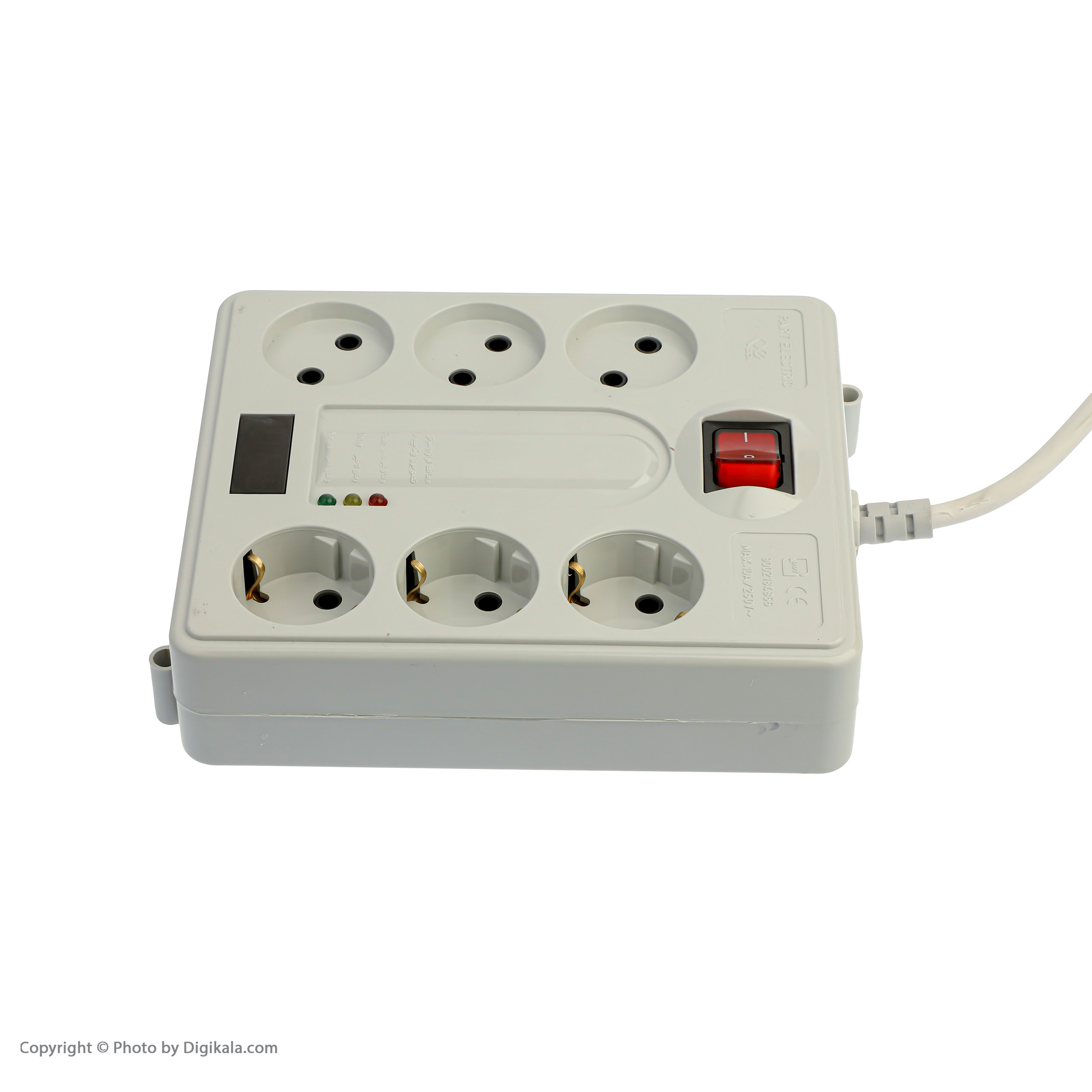 چندراهی برق و محافظ پارت الکتریک کد PE21604 چندراهی برق و محافظ پارت الکتریک کد PE21604