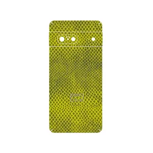 MAHOOT Yellow Snake Skin Cover Sticker for Google Pixel 7