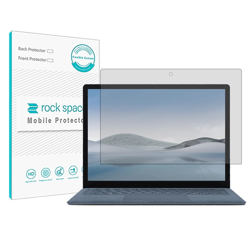 محافظ صفحه نمایش شفاف راک اسپیس مدل Resistant مناسب برای لپ تاپ مایکروسافت surface laptop 4