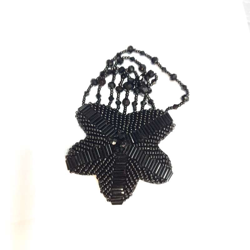 گل سینه زنانه مدل de طرح ستاره ای گل سینه زنانه مدل de طرح ستاره ای