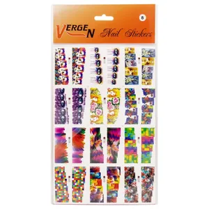 استیکر طراحی ناخن ورژن مدل GS1238