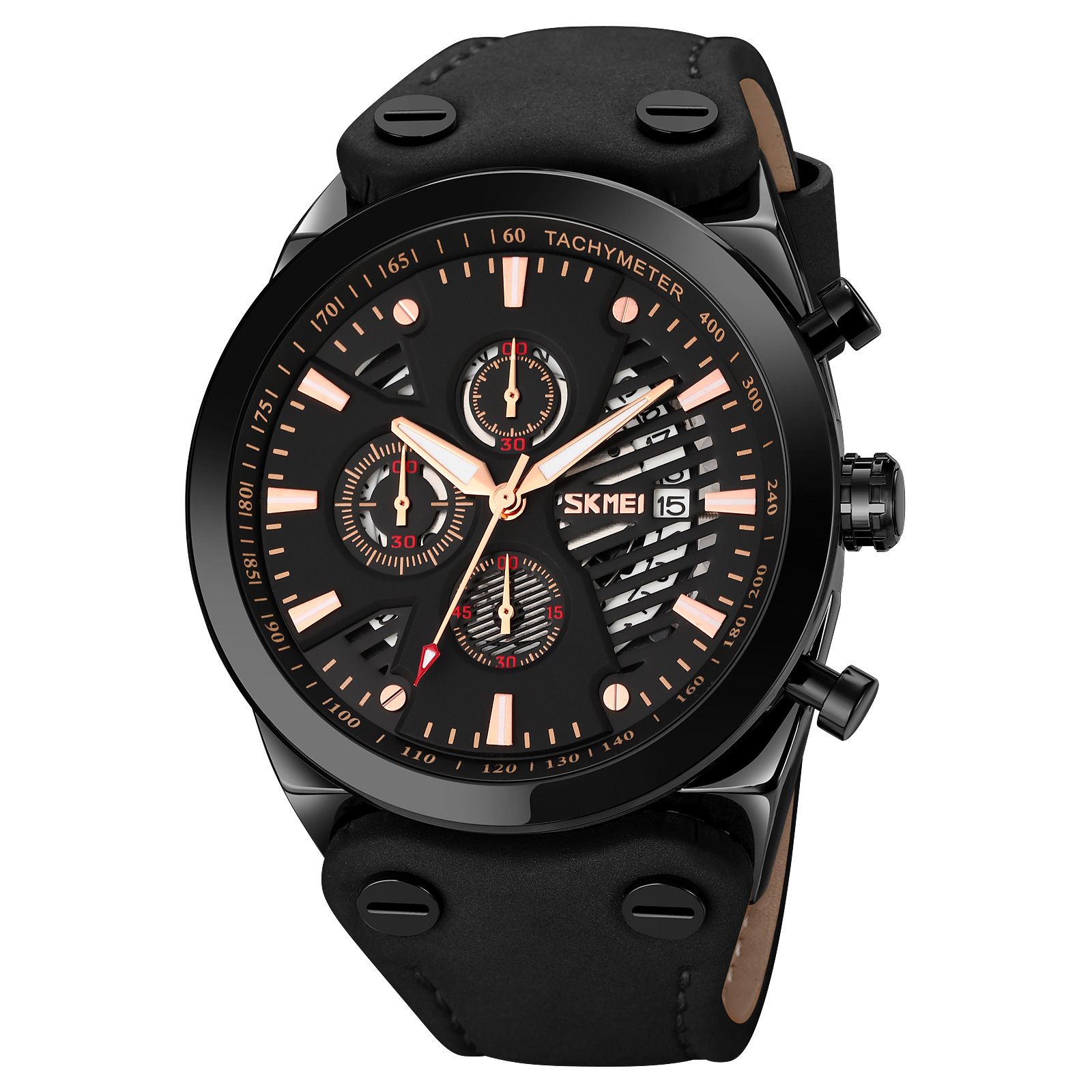 ساعت مچی عقربه‌ای مردانه اسکمی مدل 9282BK