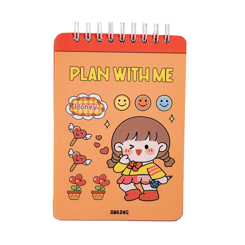 دفتر برنامه ریزی 100 برگ آبرنگ طرح فانتزی