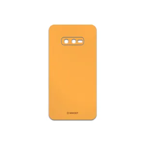 MAHOOT Matte-Orange Cover Sticker for Samsung Galaxy S10e