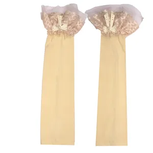 ساق دست زنانه مدل تور گیپور کد s-142 رنگ کرم 