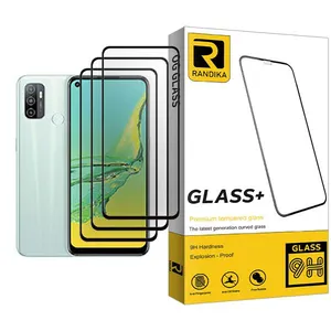 Randika Randika Glass MIX003 Screen Protector For Oppo A33 (2020) Pack Of 3